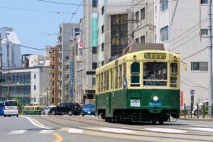 弁護士法人グレイス長崎事務所が所在する長崎市の街の風景